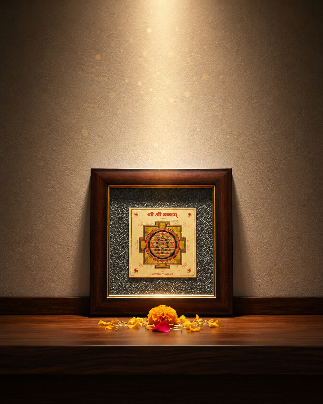 Shree Yantra Pyrite Vastu Frame